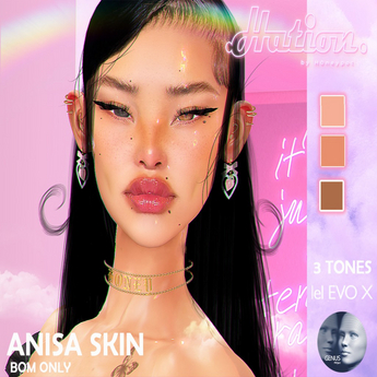 Second Life Marketplace - .HATION. Anisa skin DEMO